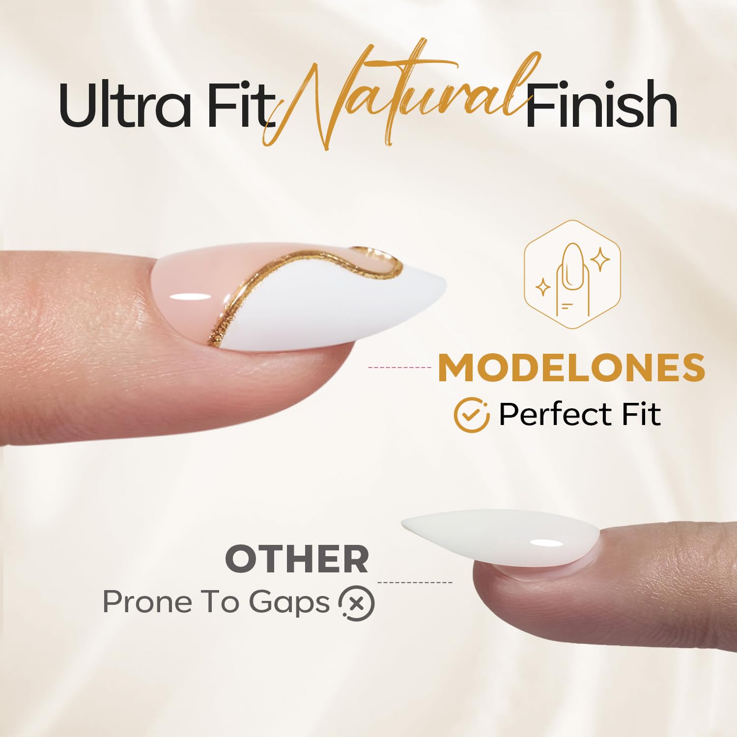 modelones display of all sizes arranged to find perfect fit quickly and minimize lifting