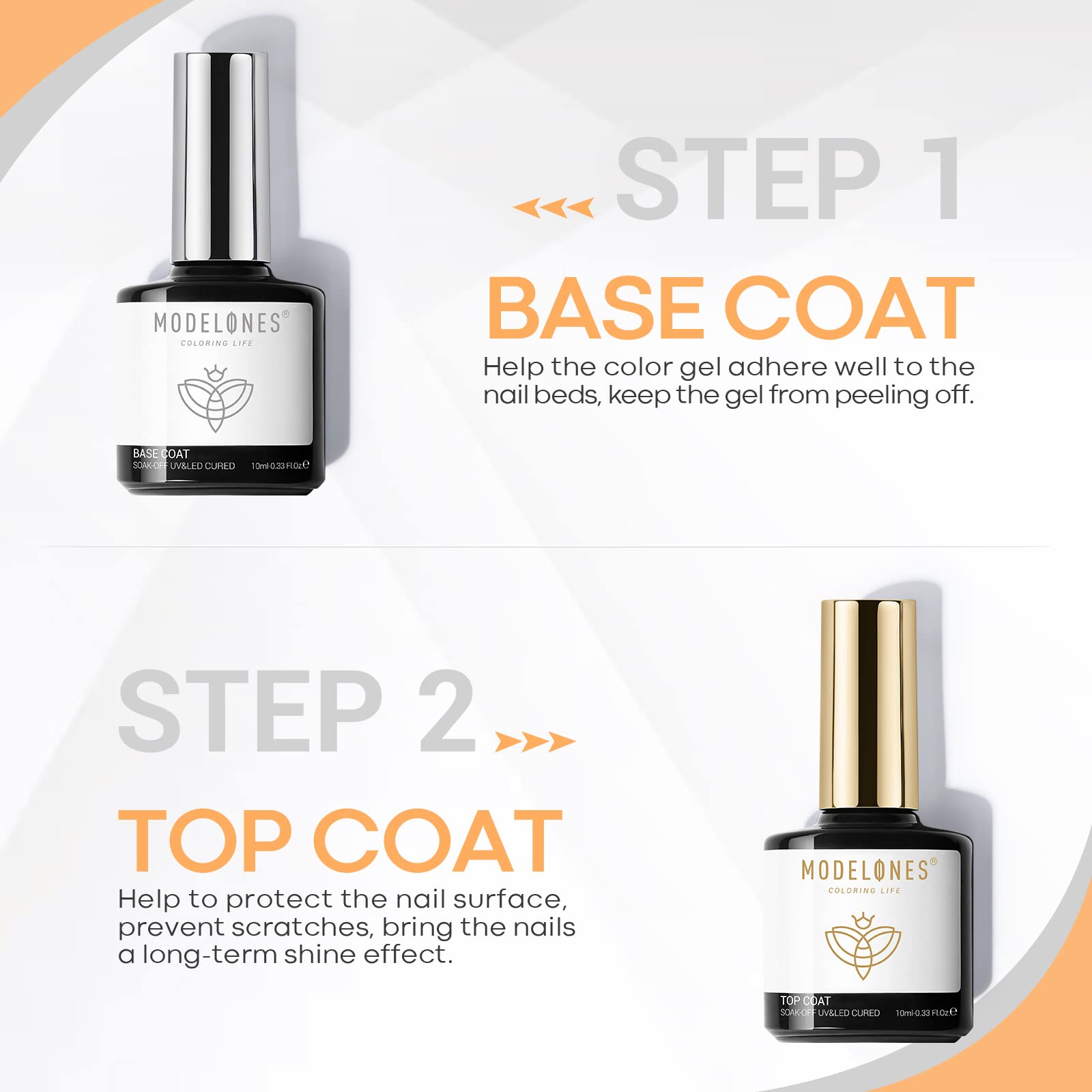 modelones soak-off removal demo showing easy gentle removal