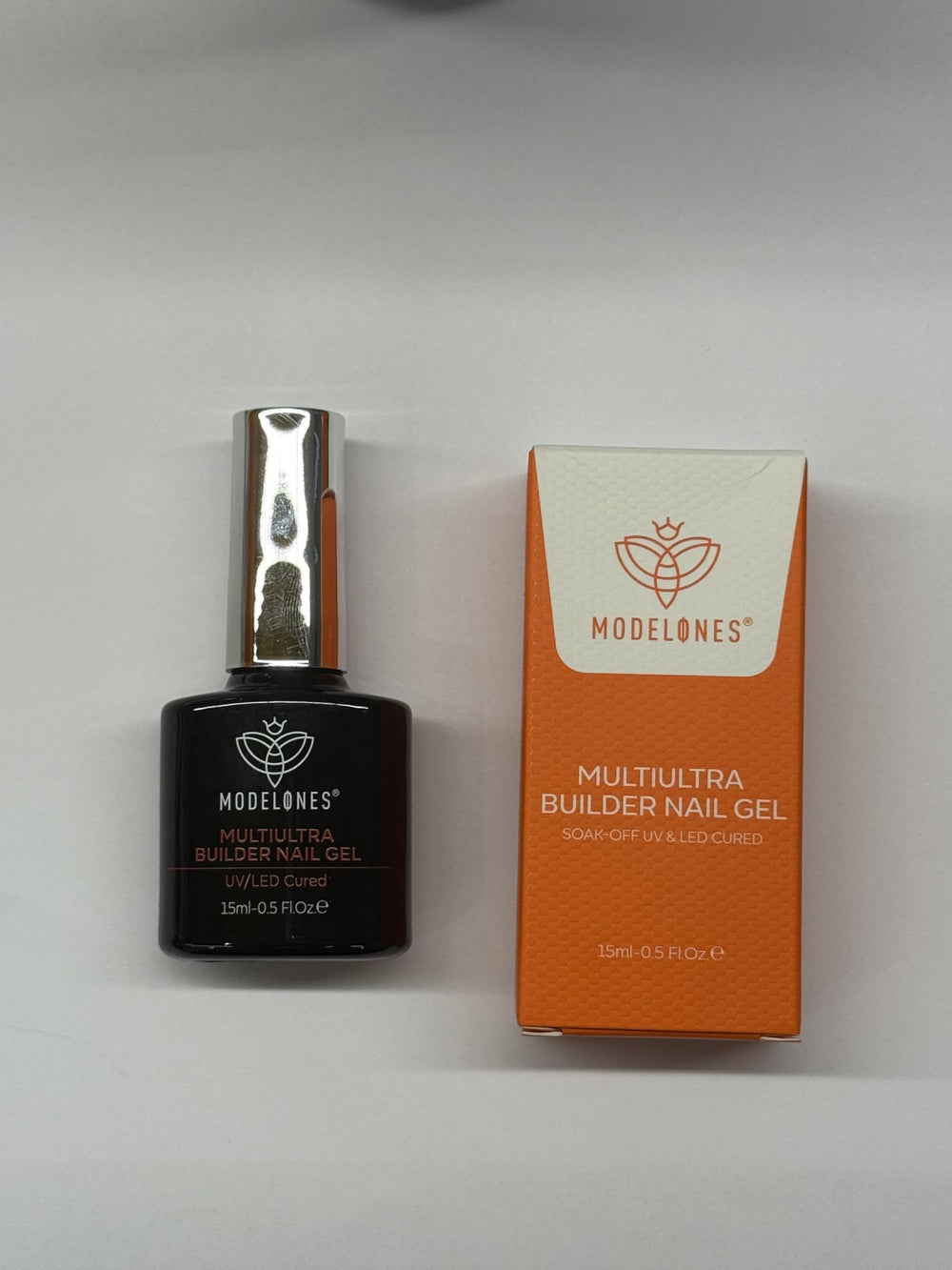 modelones soft pink sculpted nail showing strong C-curve support benefit