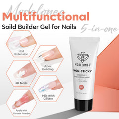 modelones close-up of solid gel texture for easy shaping