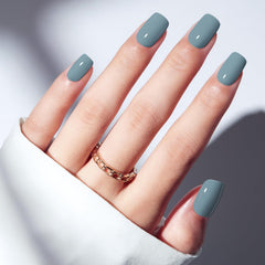 Modelones steel blue front view showing full set and color benefit