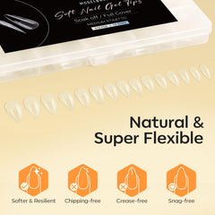 modelones polished stiletto nails lifestyle shot highlighting stylish durable finish