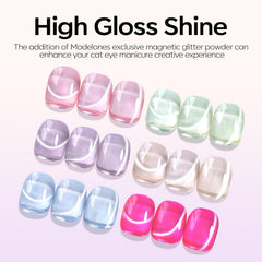 modelones swatch cards displaying six summer shades for easy color planning