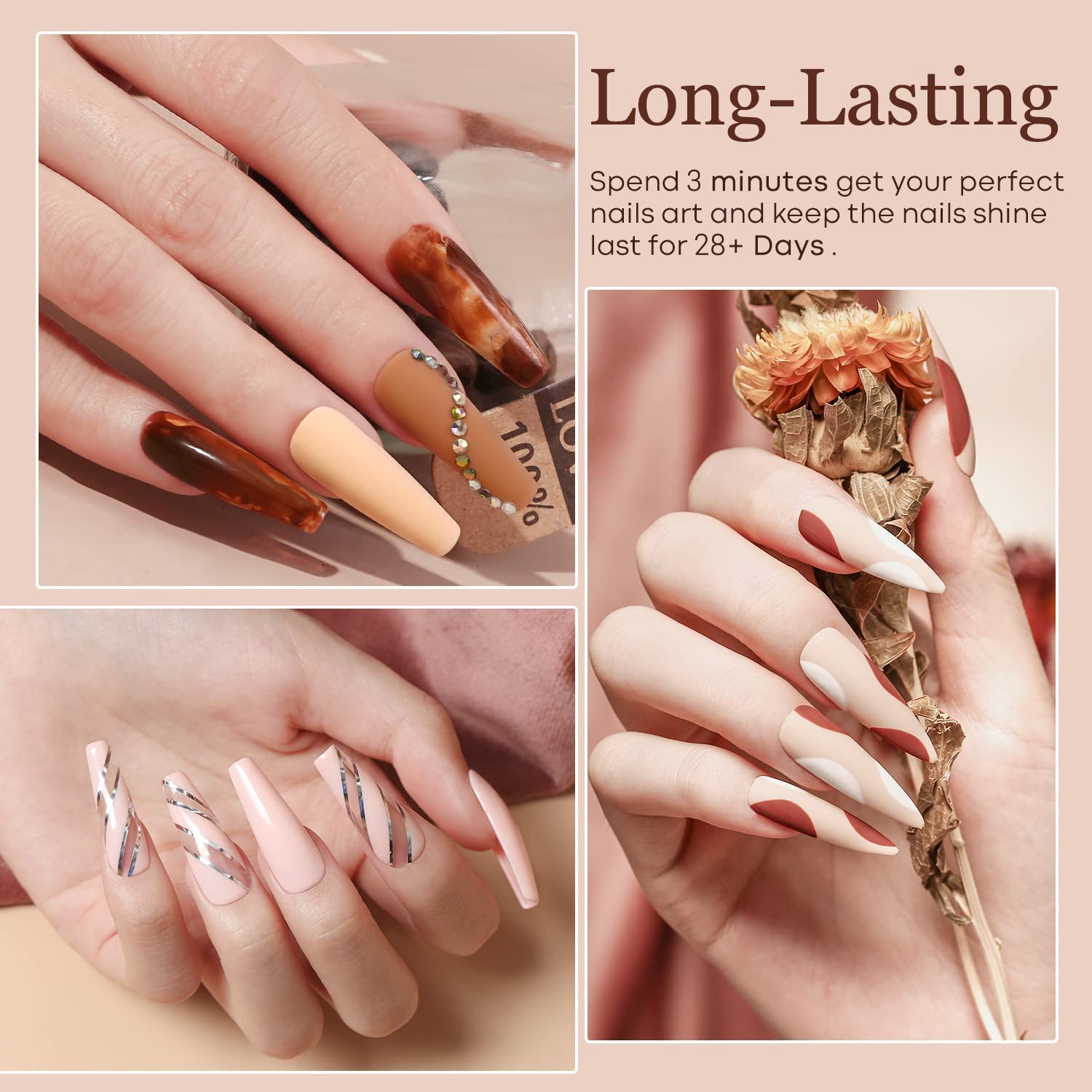 modelones swatch lineup on stick displays true polish tones for confident matching