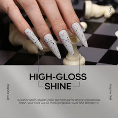 modelones swatch strip from light to dark demonstrating pigment payoff benefit easy shade selection