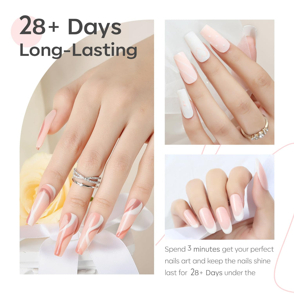 modelones swatch strip displaying six neutral shades for easy choice