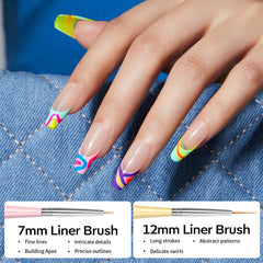 Modelones bristles texture detail illustrating soft synthetic fibers for smooth strokes