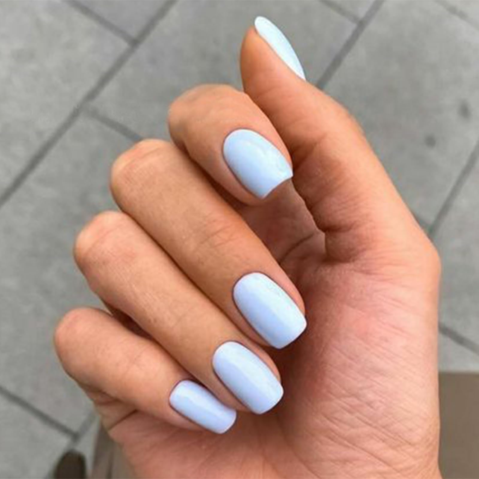 modelones close-up of nail texture highlighting smooth finish