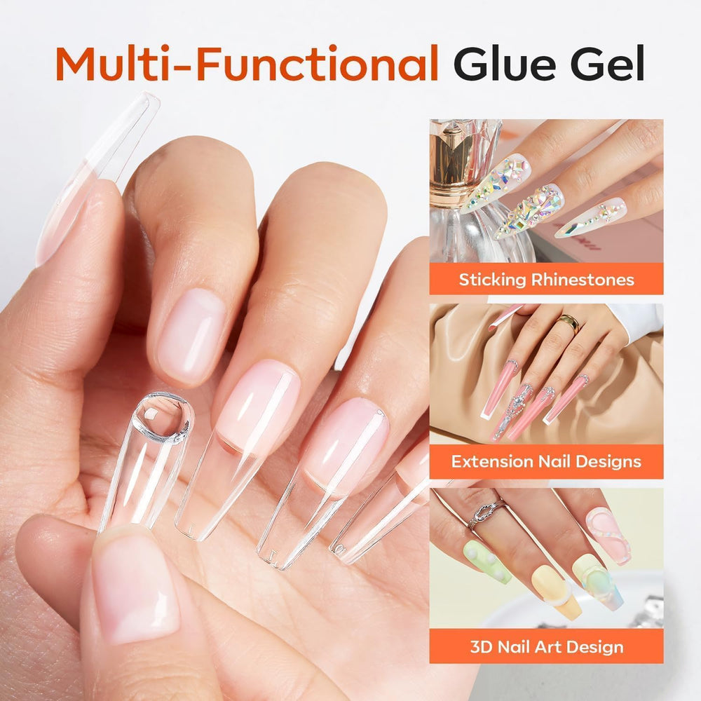 modelones gel texture on spatula showing thick consistency for drip-free use