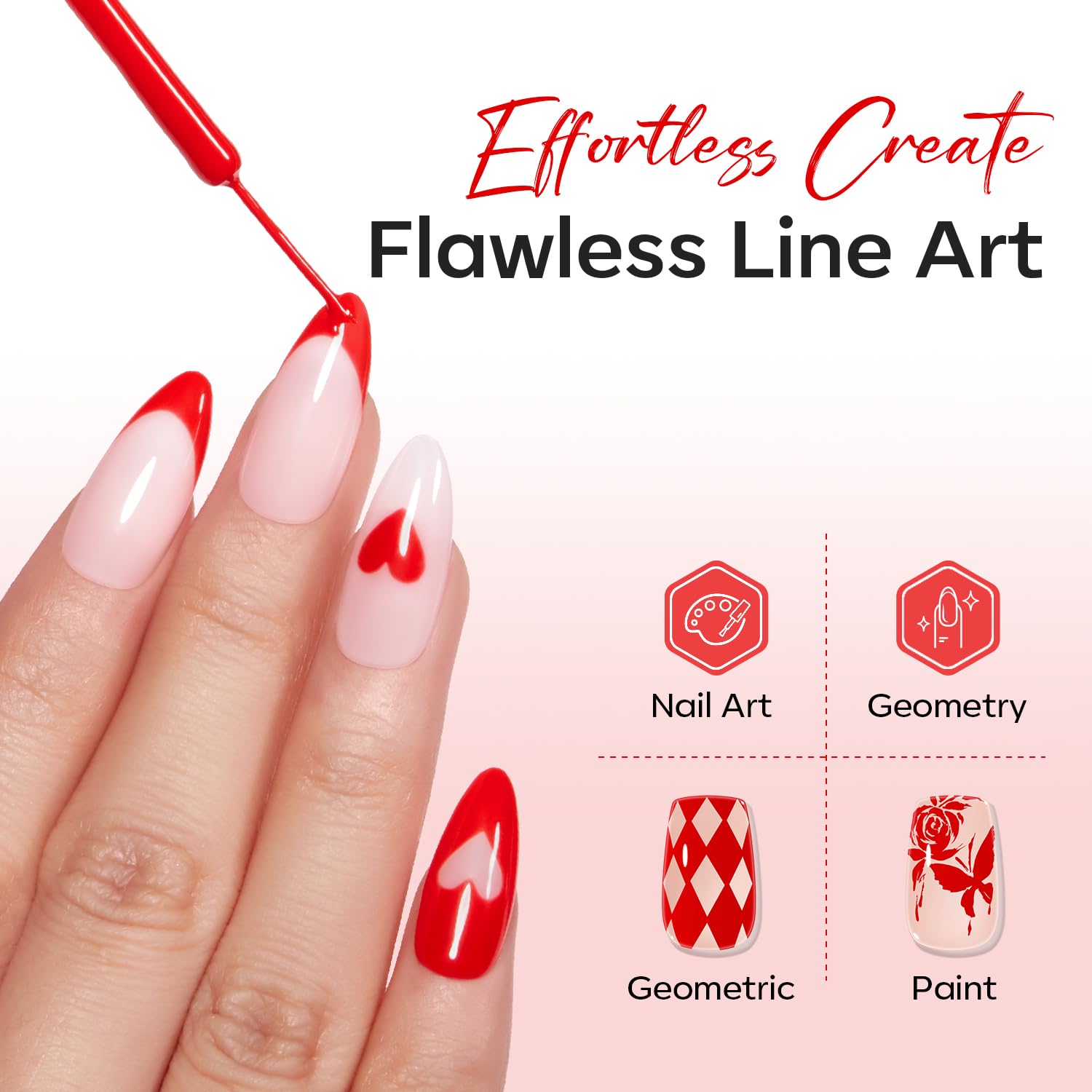 modelones gel stroke on palette showing smooth non-running texture