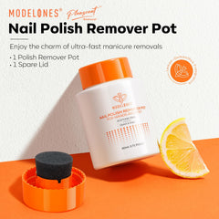 modelones formula texture on fingertip demonstrating gentle nourishment