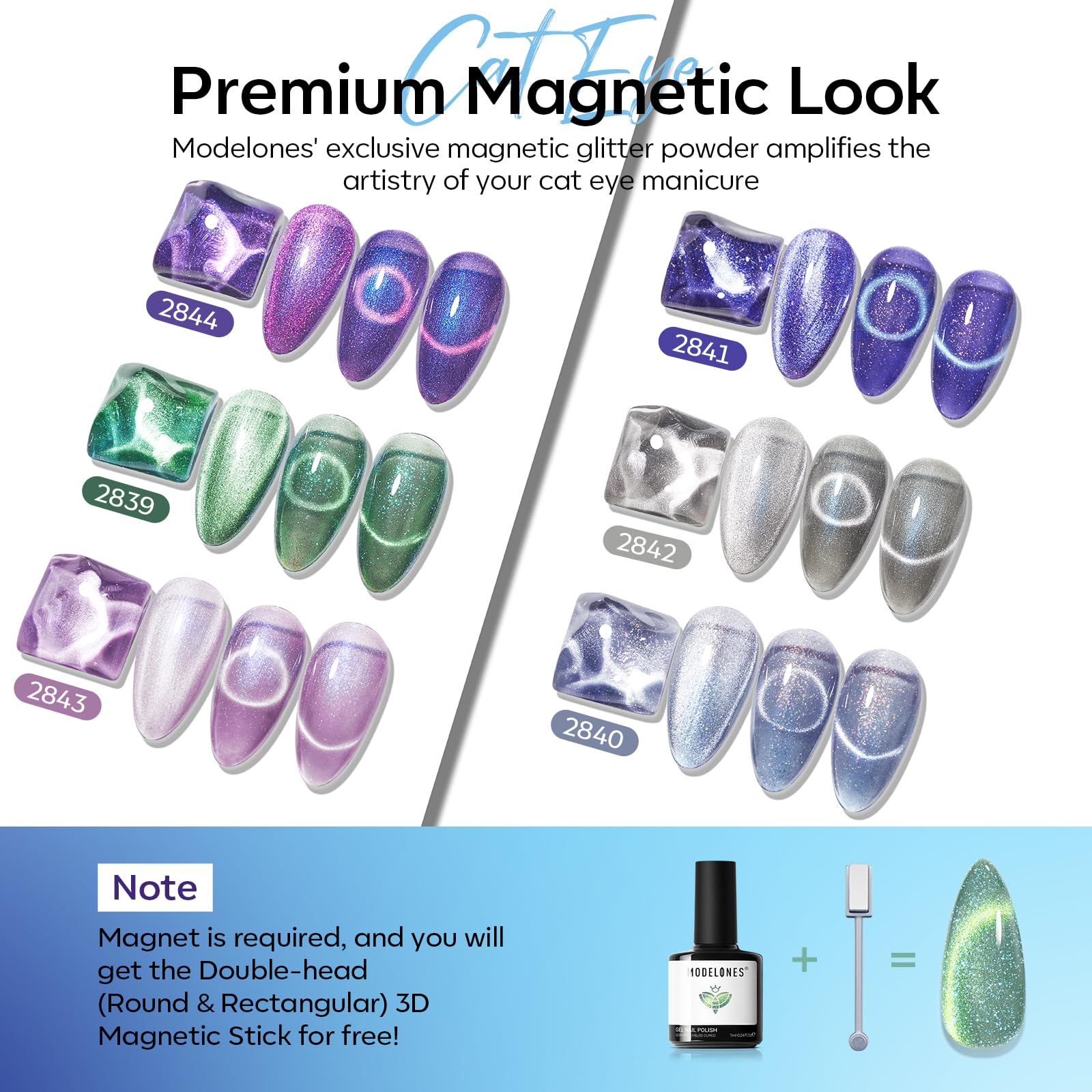 modelones textured brush stroke of gel polish showing pearlescent shimmer and coverage