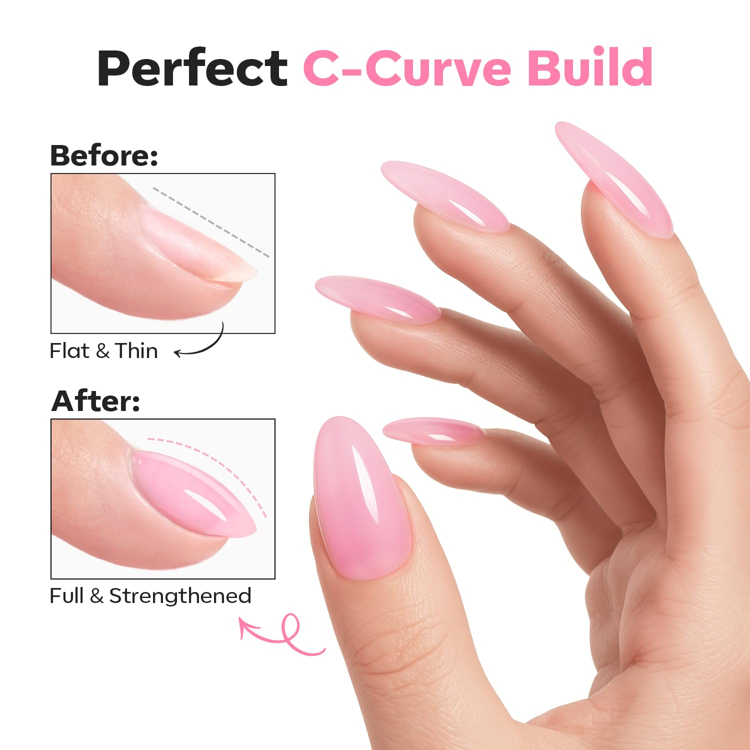 modelones texture swipe showing self-leveling jelly consistency benefit