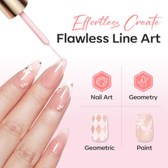 modelones gel texture swirl demonstrating smooth, non-running formula