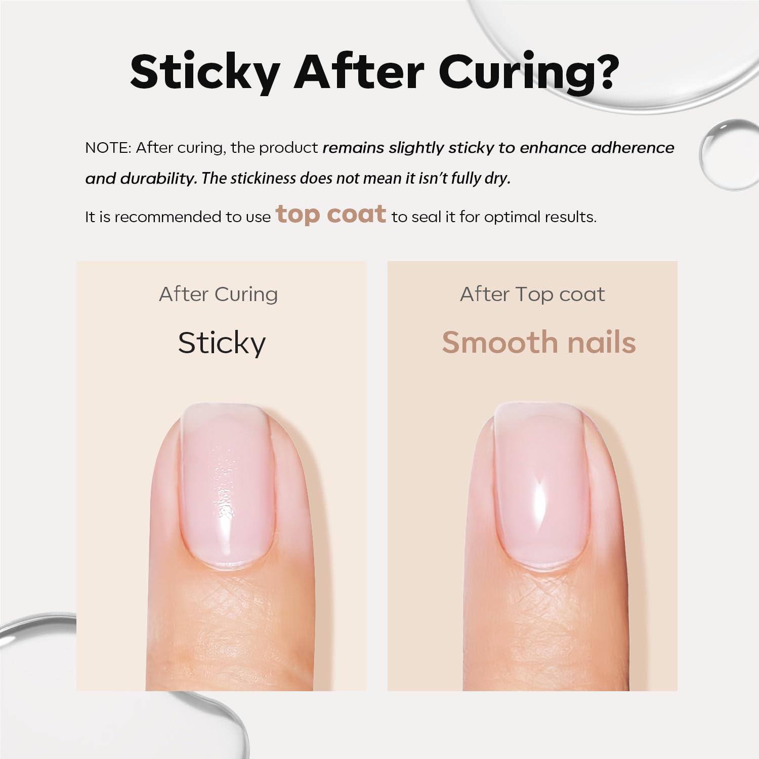 modelones thick gel application closeup building nail apex