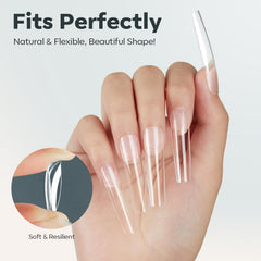 modelones tip length next to ruler demonstrating extended size