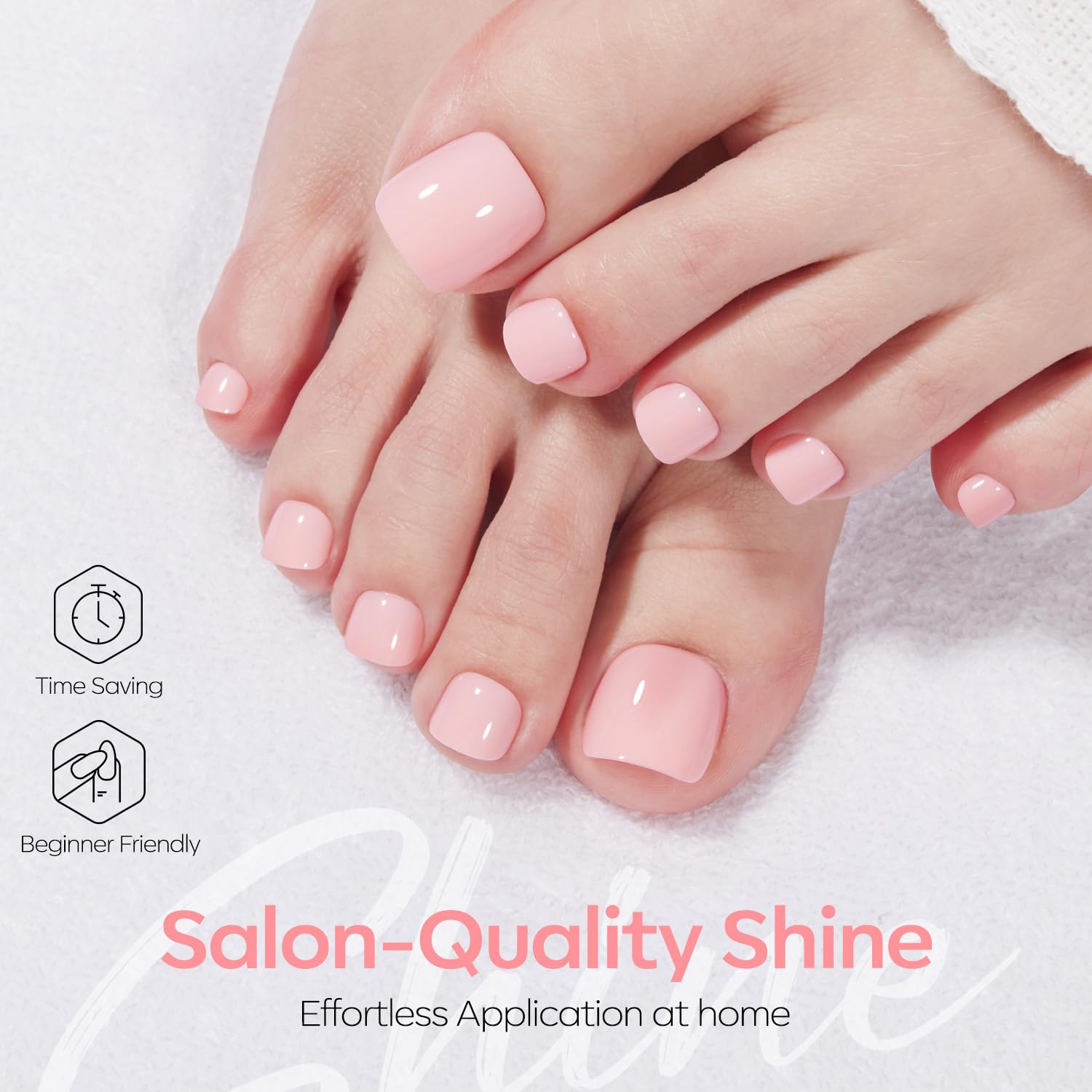modelones toenails splayed on hand showing size variety and fit