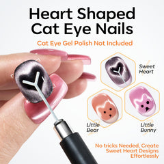 modelones magnet used on a toenail showing easy pedicure application