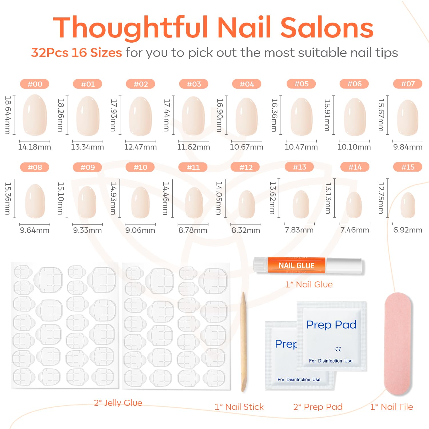 modelones tools and accessories layout with glue, tabs, file, and pads