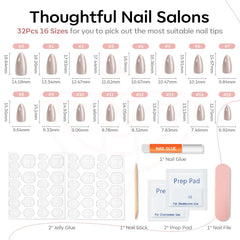 modelones flatlay with glue file tabs and cuticle stick showing complete kit convenience