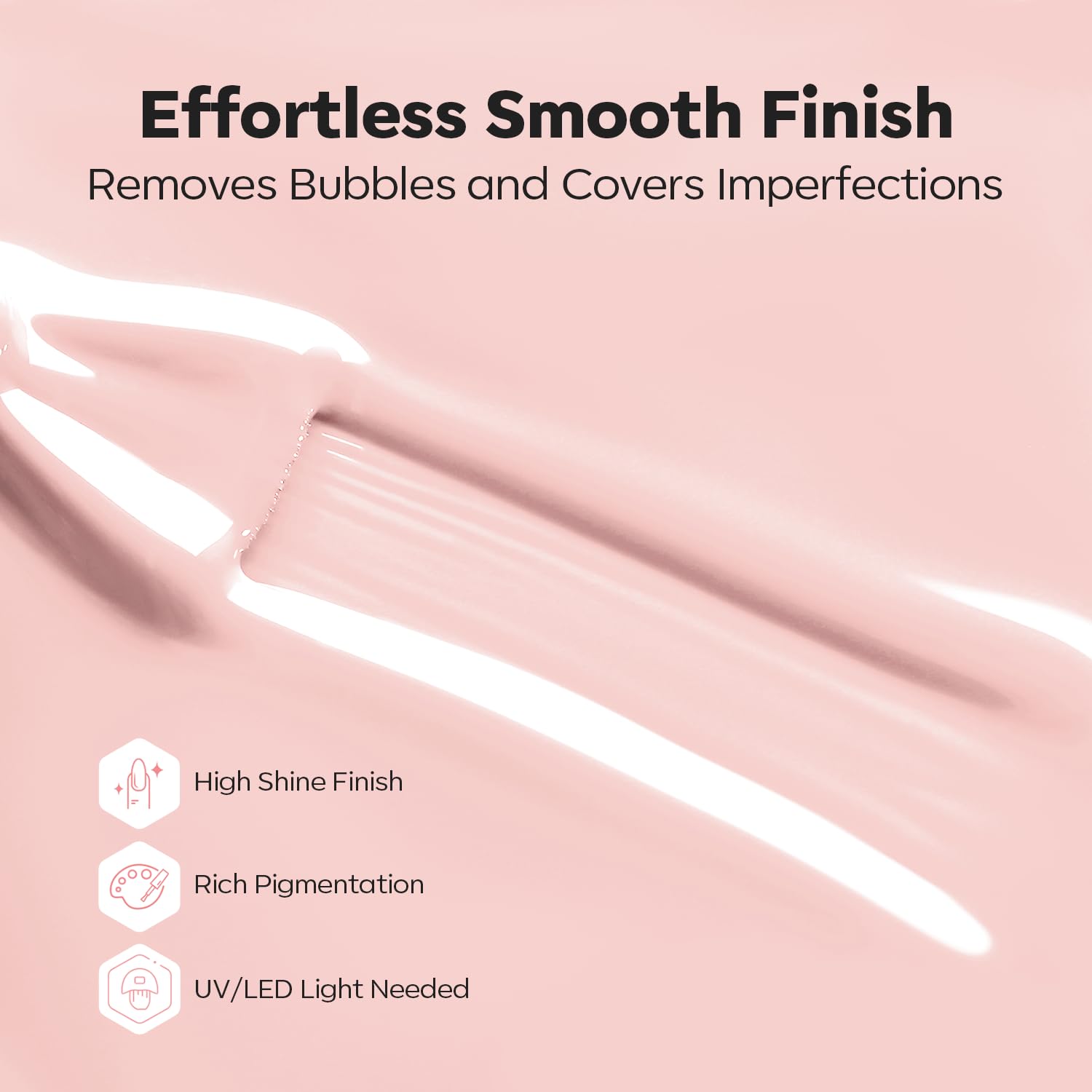 modelones sealed nails with topcoat showing lasting shine and protection