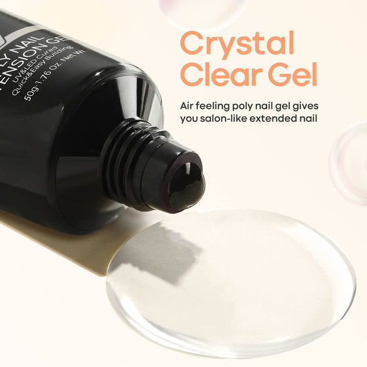modelones tube cap and gel texture close-up highlights smooth application