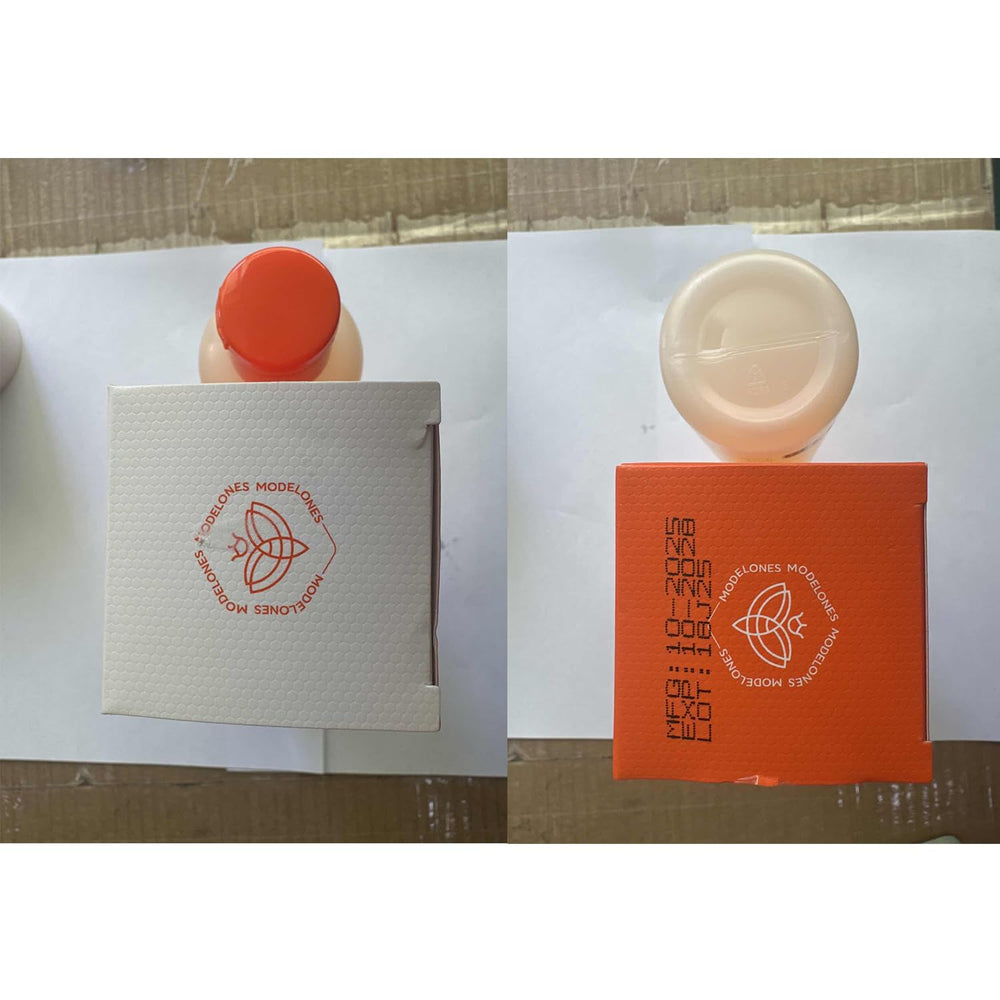 modelones warning and directions label shows usage steps for safe removal