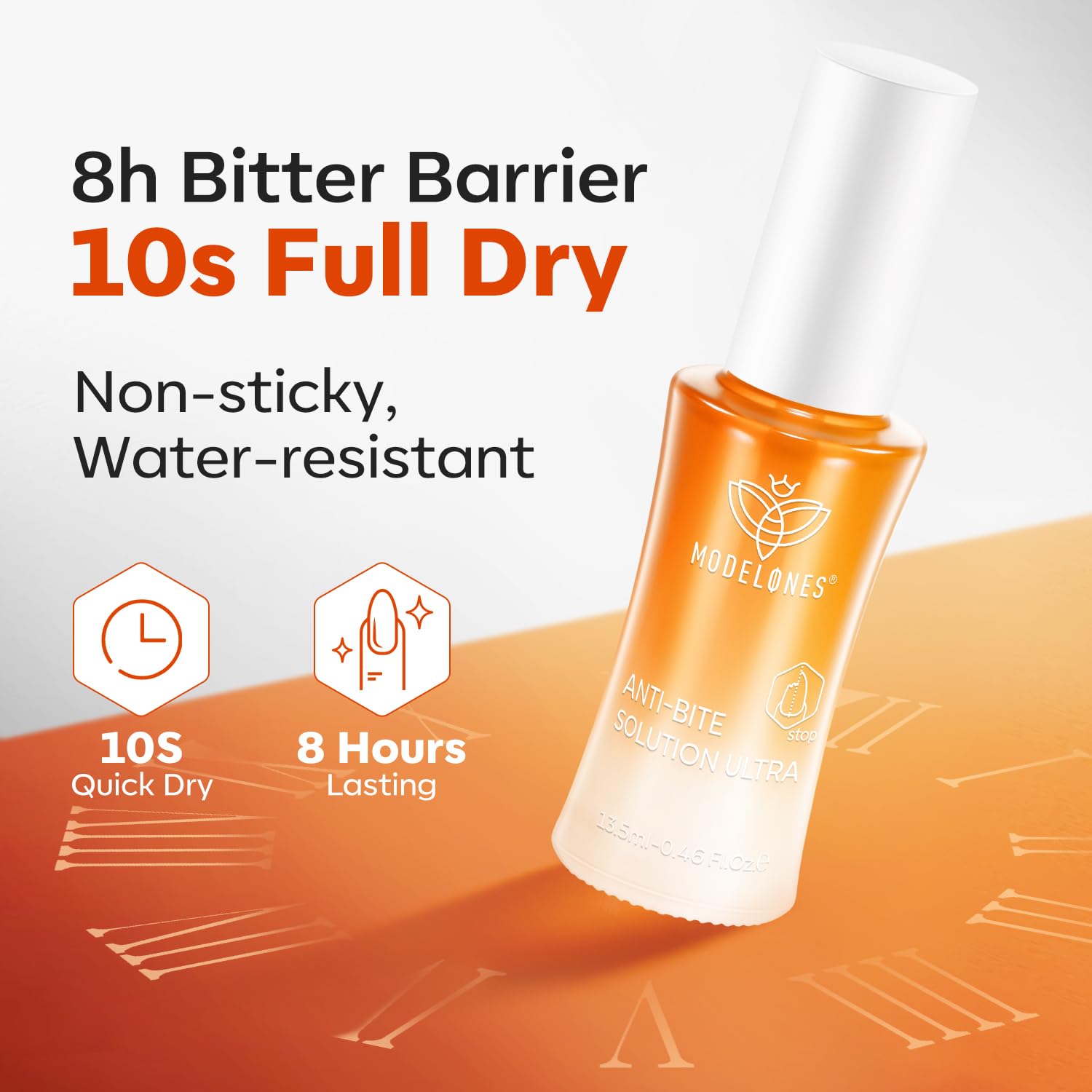 modelones wash resistant demo revealing lasting effect after handwashing benefit