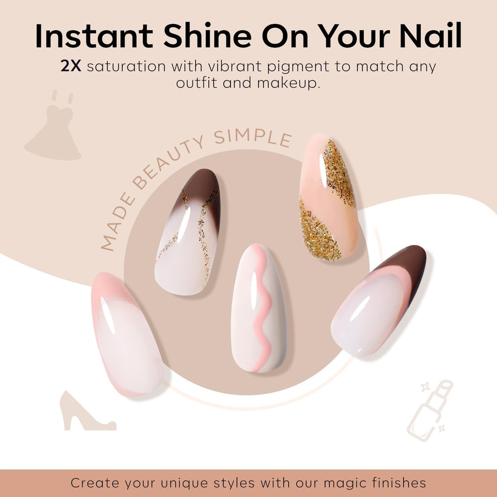 modelones manicure at a wedding scene showing elegant, camera-ready nails