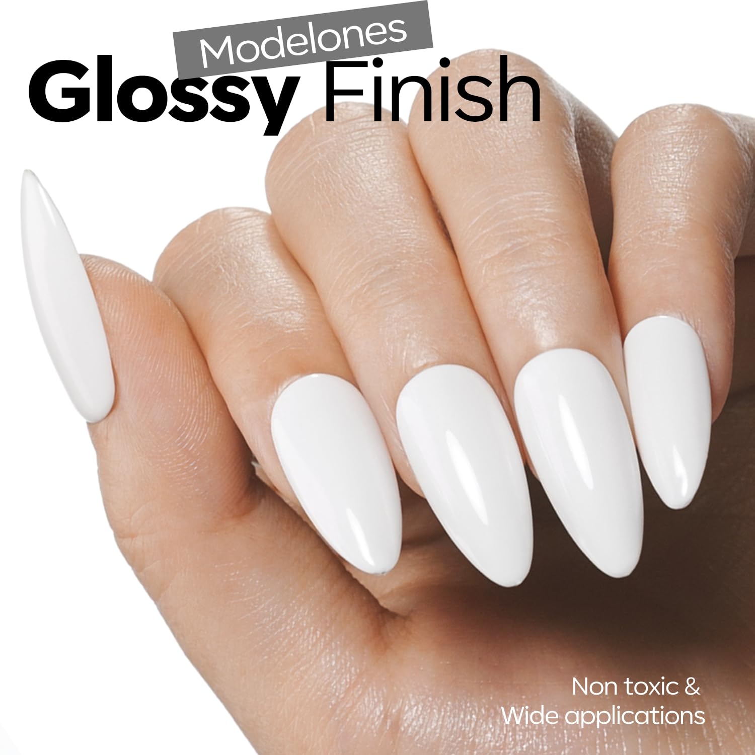 modelones gel texture close-up highlighting thick opaque coverage benefit