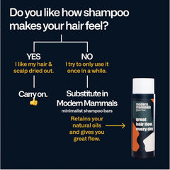 Modern Mammals on bathroom shelf in lifestyle scene for simplified grooming routine