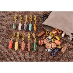 Modpion crystal pendants close-up highlighting sparkle for eye-catching braid accents