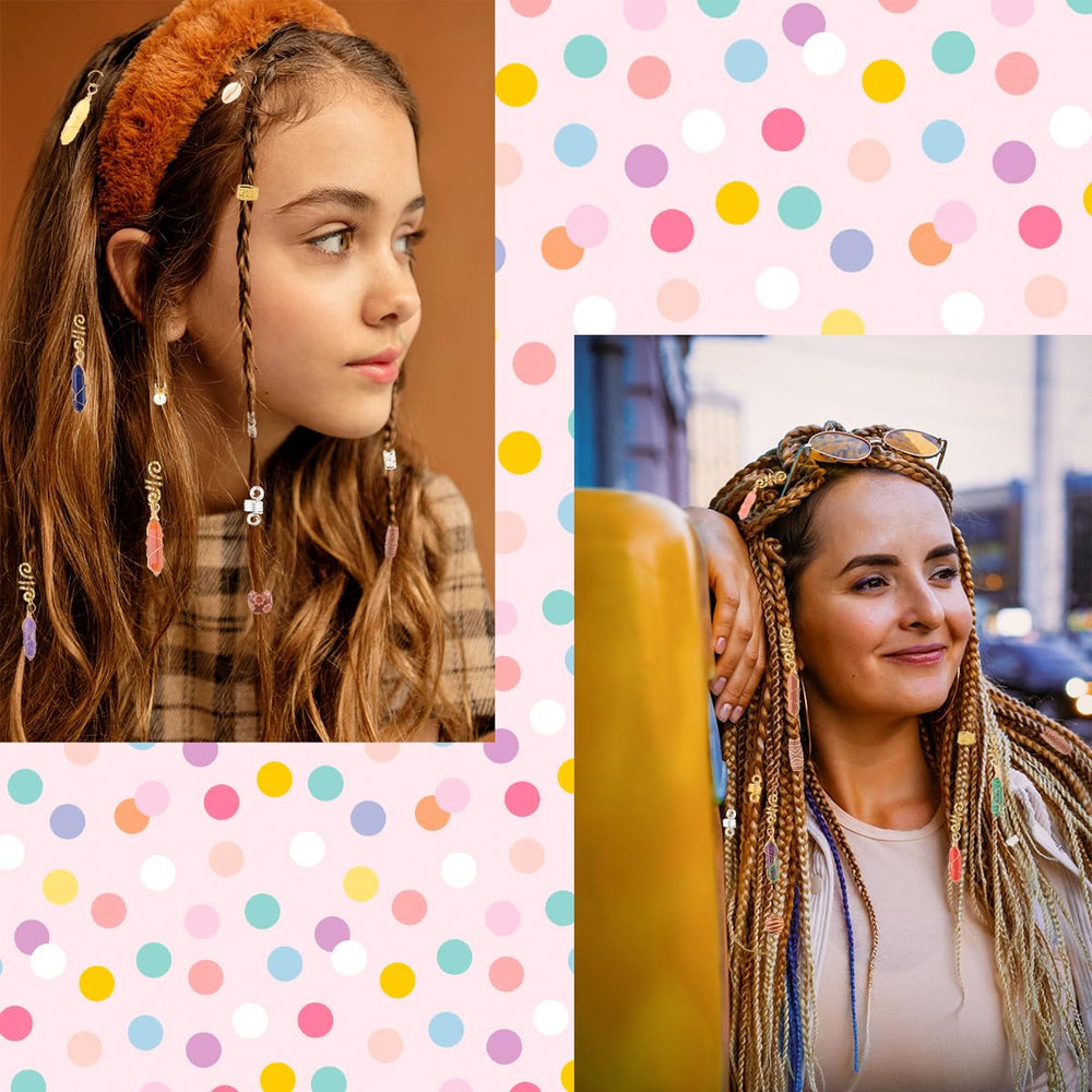 Modpion worn in braids on model showing styled look and instant personalization benefit
