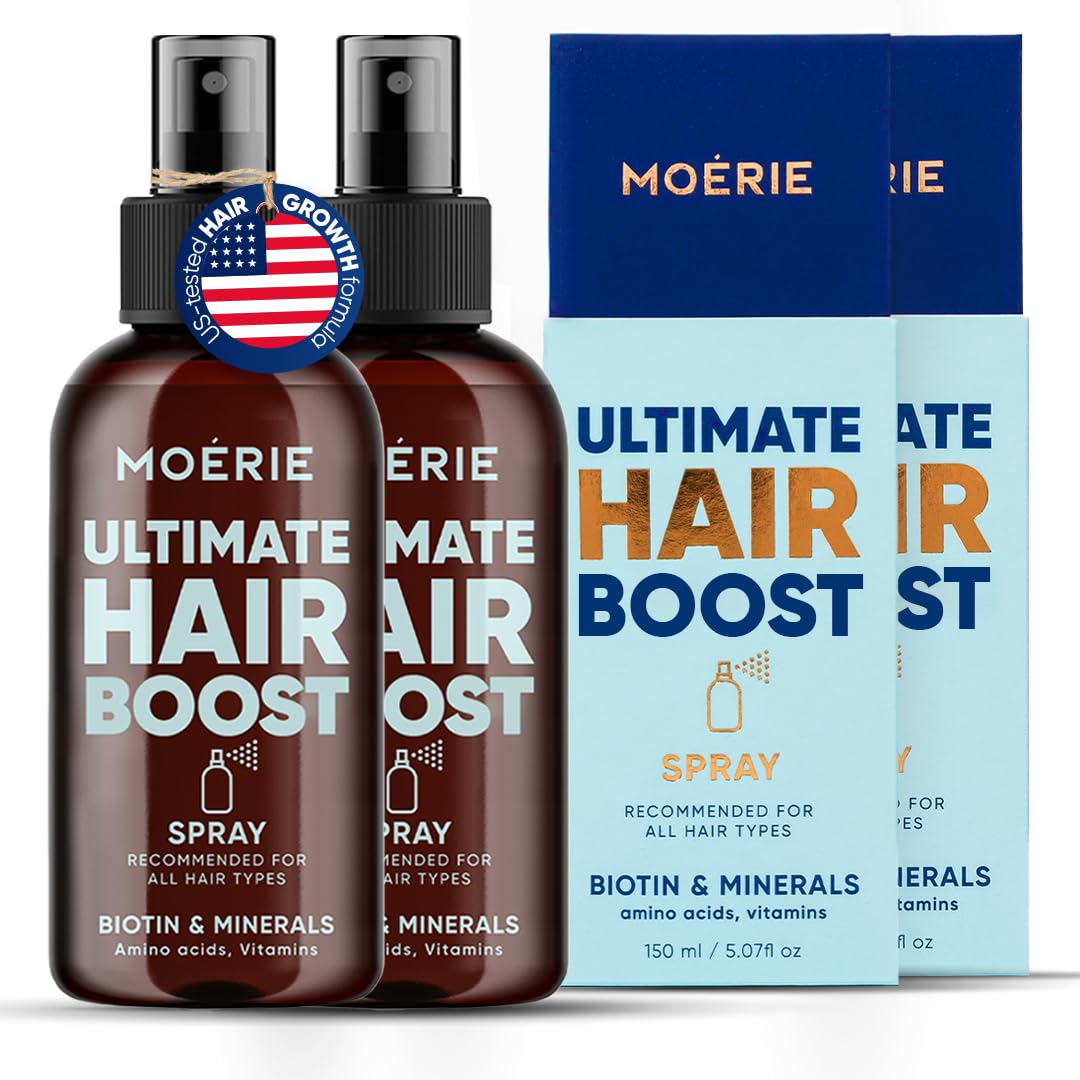 Moerie front packaging bottle showing 150ml and product branding for clarity