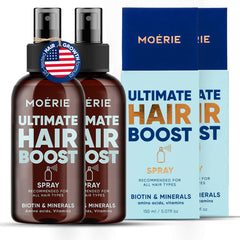 Moerie front packaging bottle showing 150ml and product branding for clarity