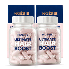 Moerie front packaging showing bottle and label, clear quality assurance