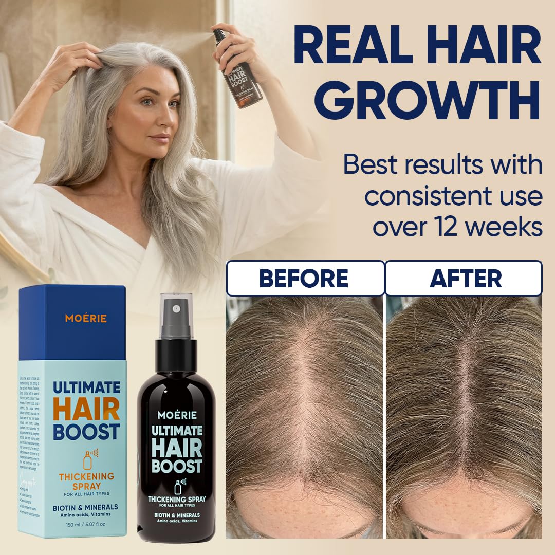 Moerie serum texture on palm illustrating lightweight, non-greasy consistency