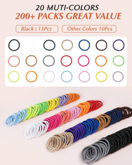 MoHern neat color array flatlay showing 20 shades for outfit matching
