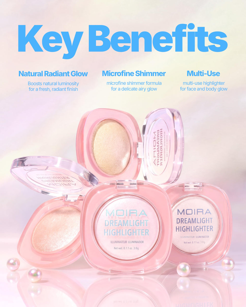 Moira Dreamlight lifestyle evening look on model offering glamorous highlight for night