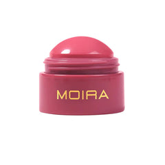 Moira soft blush balm front packaging showing compact design and shade