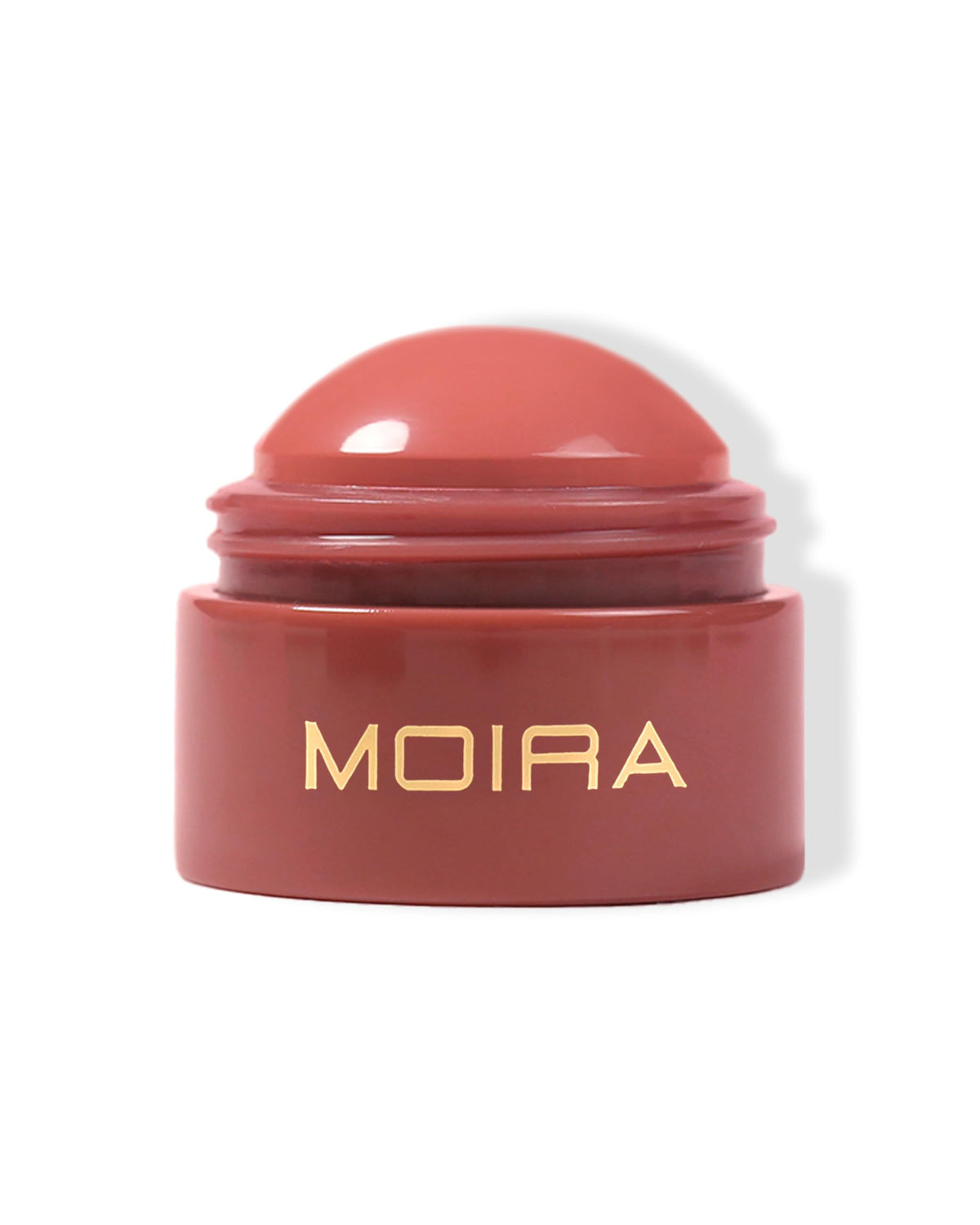 Moira balm tube front view showing compact design and easy application benefit