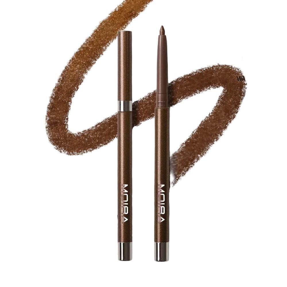 Moira front packaging showing elegant bronze shade and portability benefit