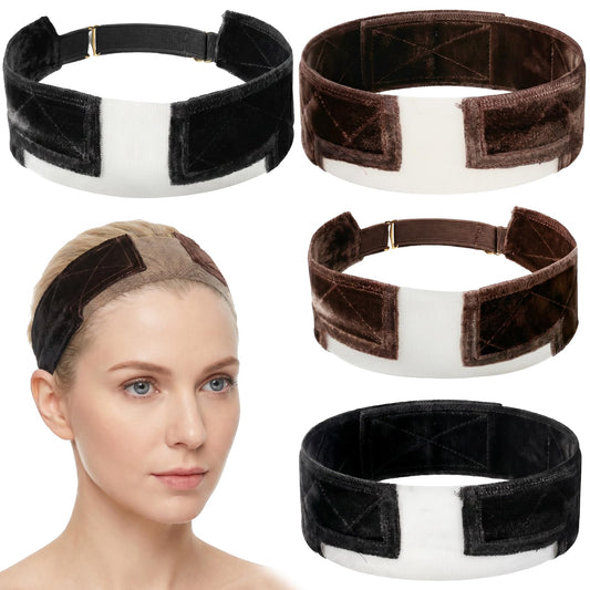 Molain front packaging showing four headbands, convenient spare set