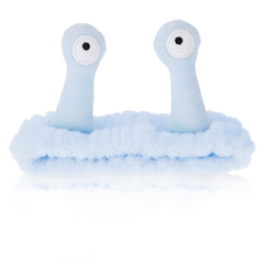 Molain blue headband front view showing cute design and secure hold
