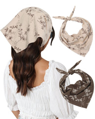 Molans front packaging showing two floral cotton scarves and product benefits