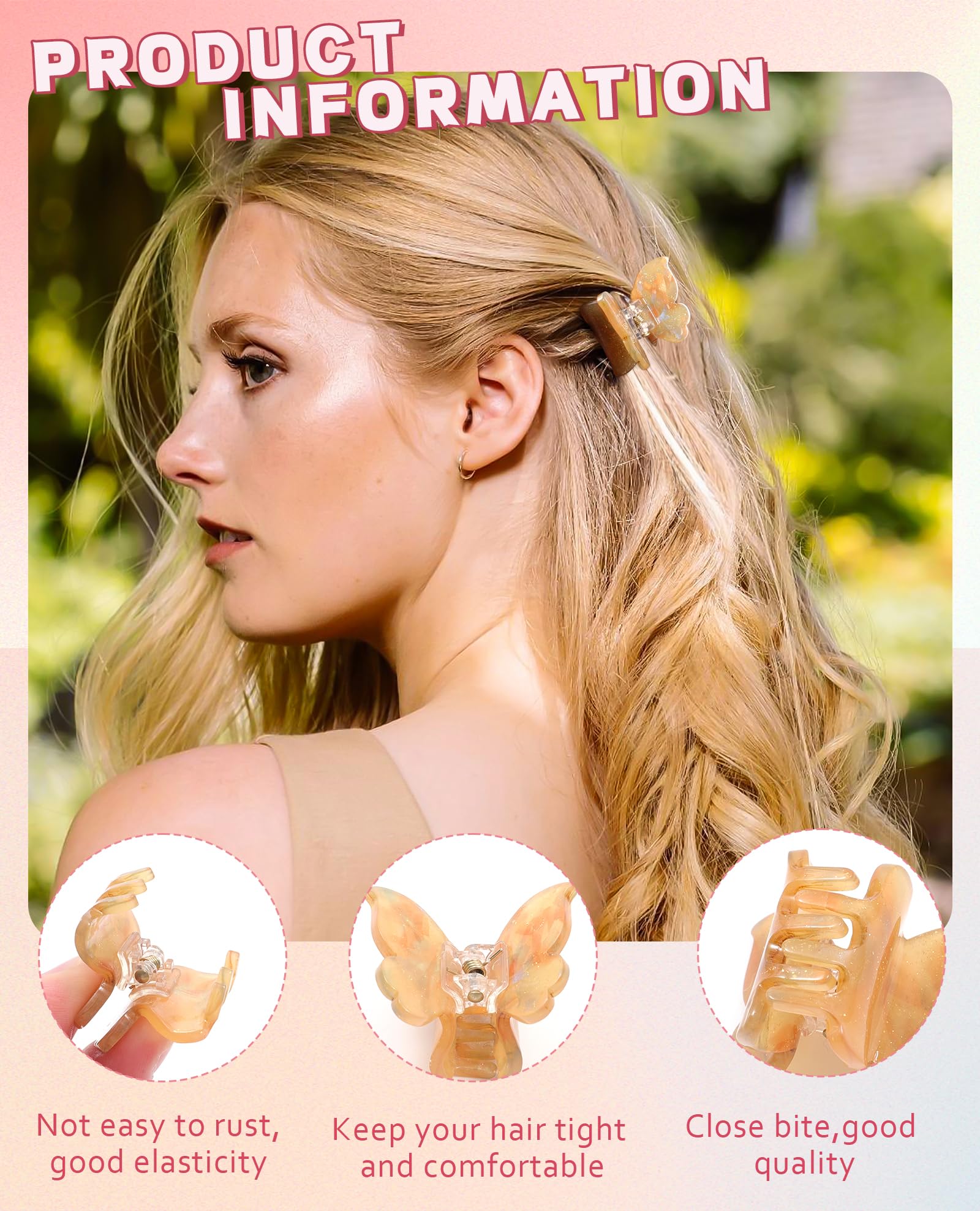 Molans clips beside earbuds to show size and compact travel convenience