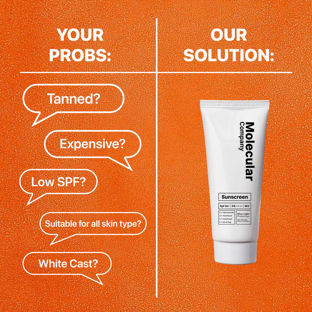 Molecular Company sunscreen in a beach setting for outdoor protection benefit