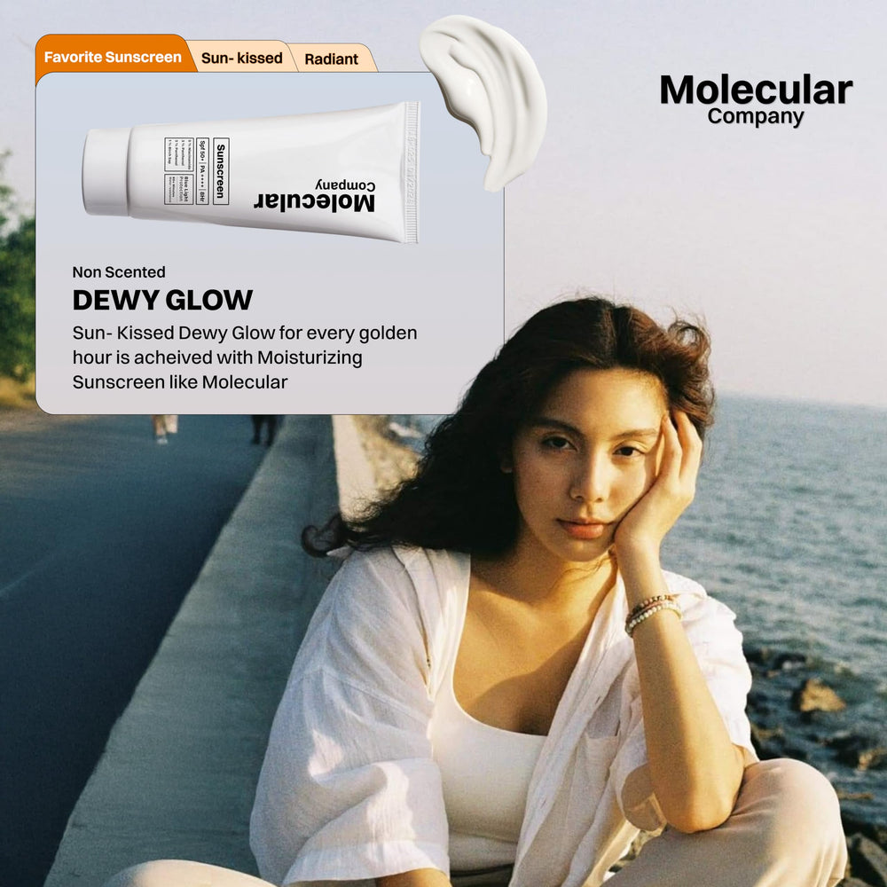 Molecular Company tube beside hand for size and portable convenience comparison