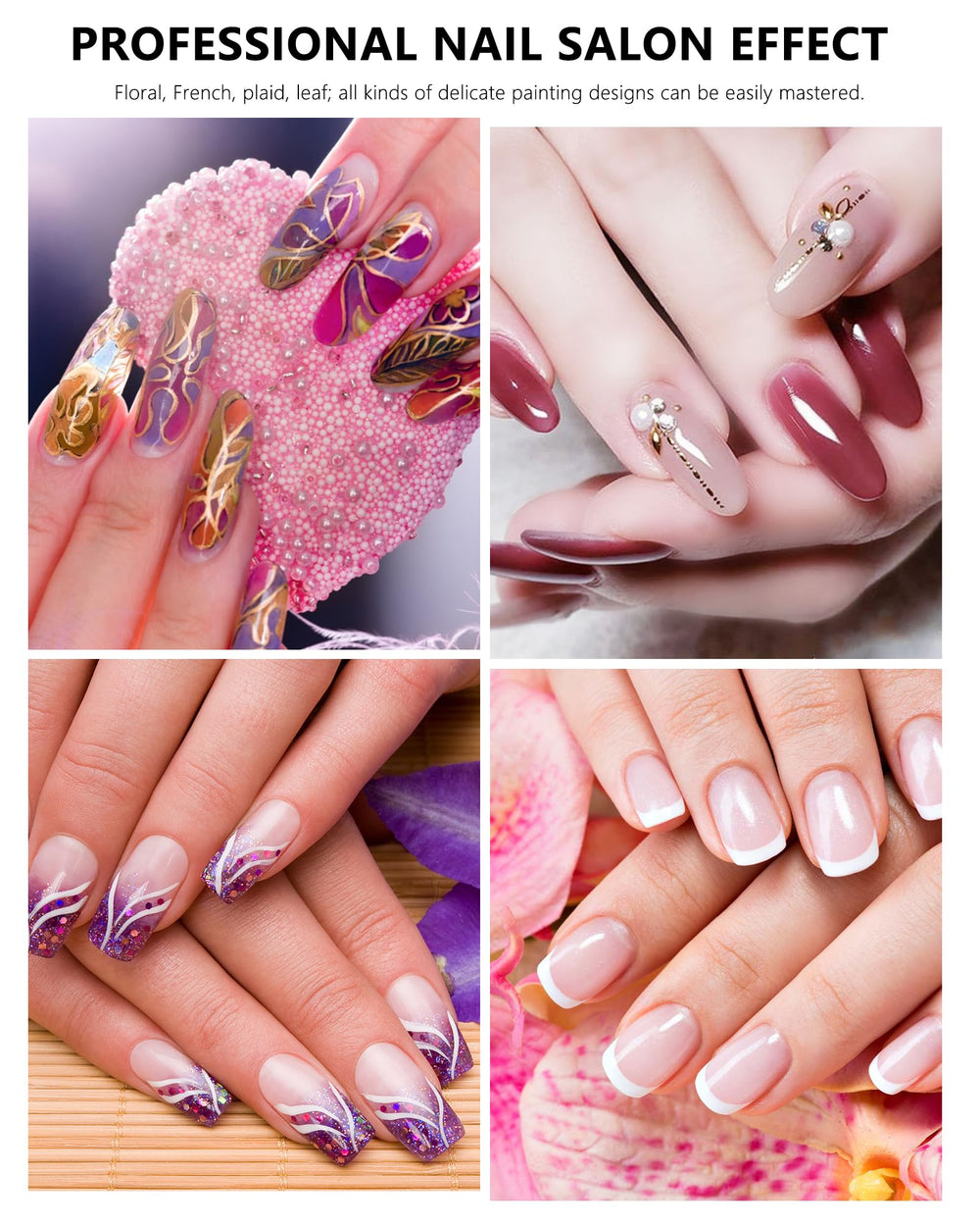 MOLILON boxed set ready to use for salon-quality designs