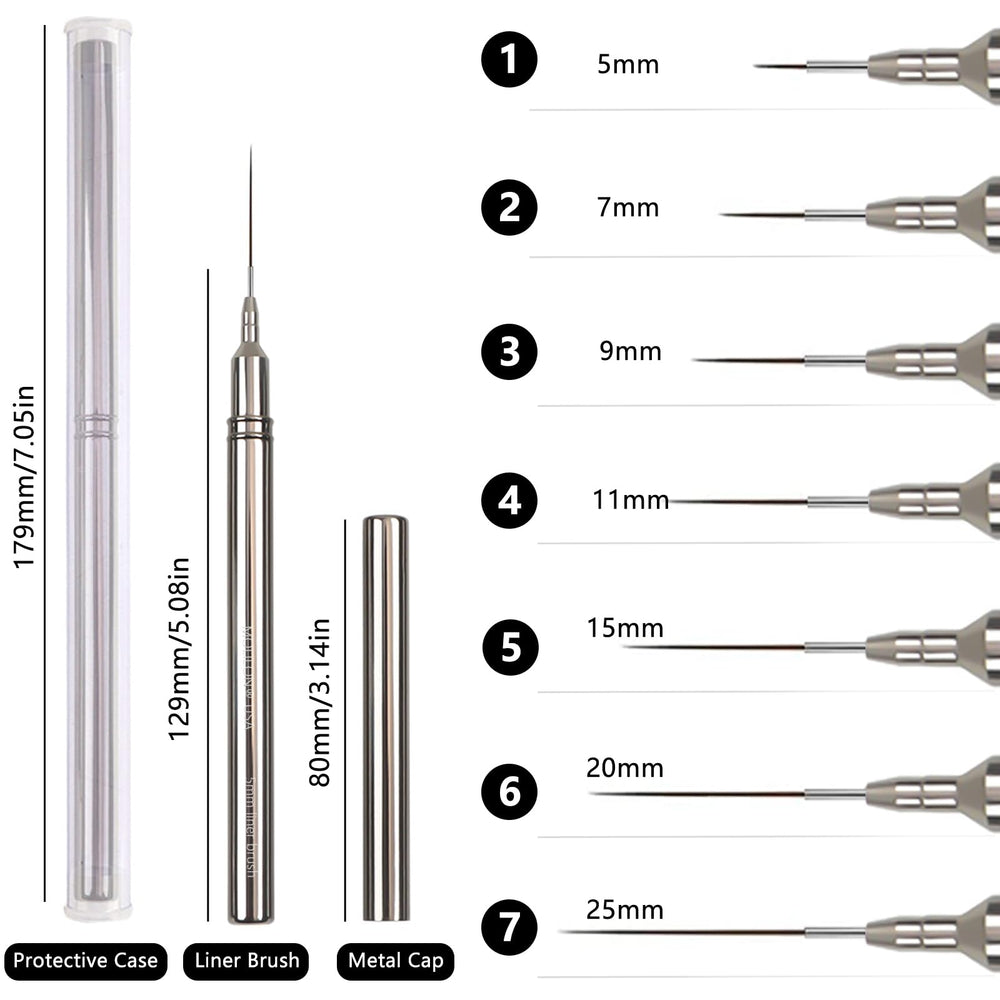 MOLILON nylon bristle tip macro holding polish cleanly